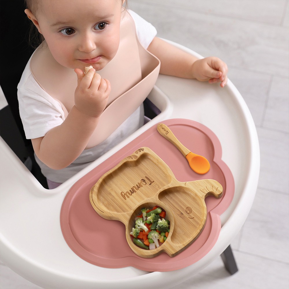 Bamboo Baby Plate
