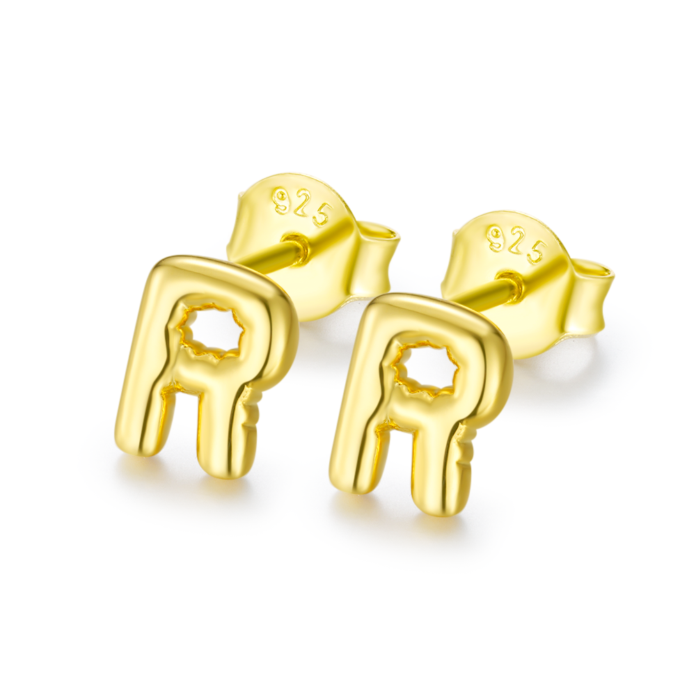 initials earrings