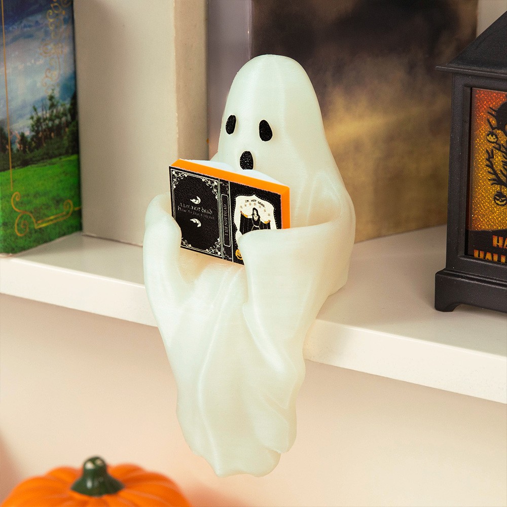 3D Printed Bookshelf Ghost