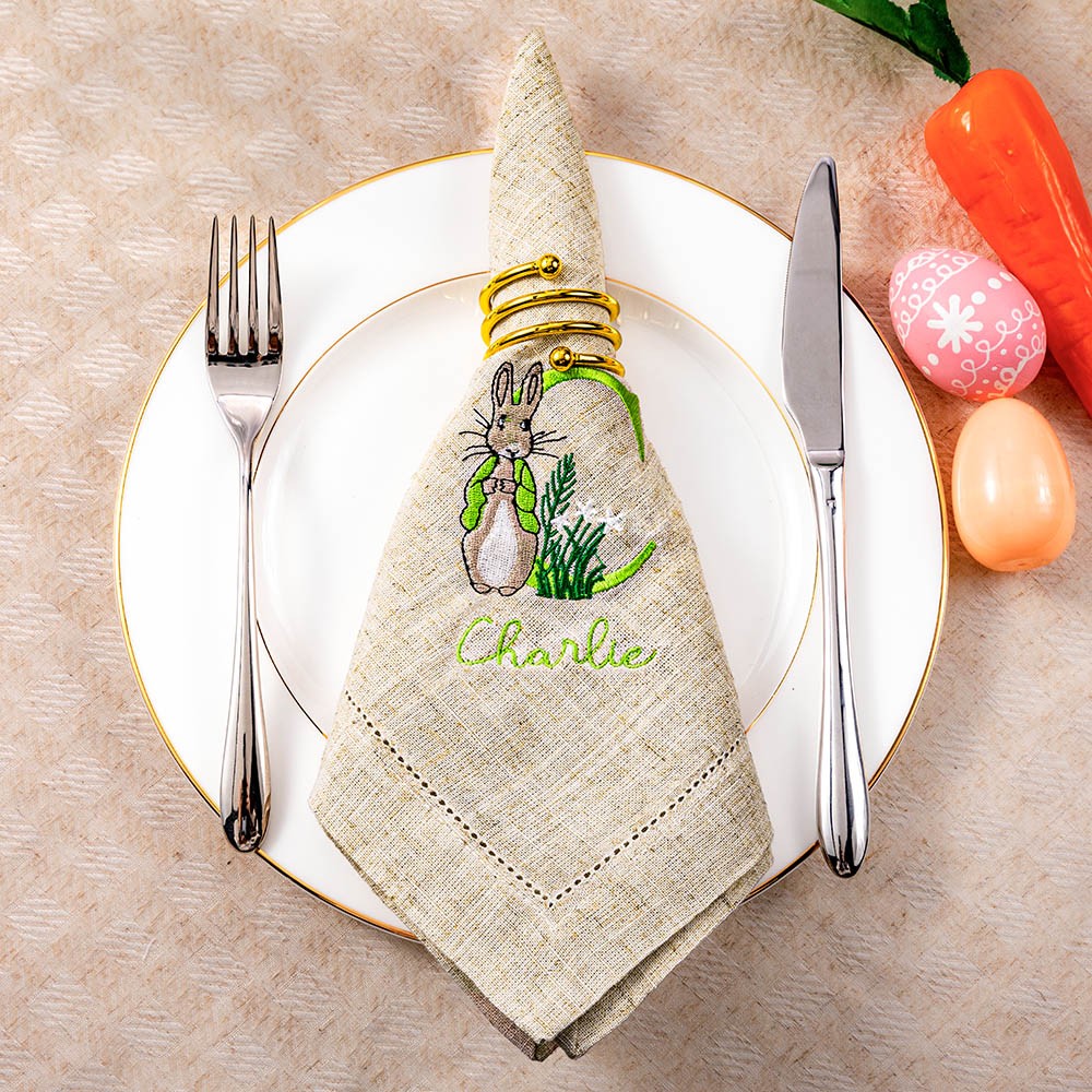 rabbit napkins