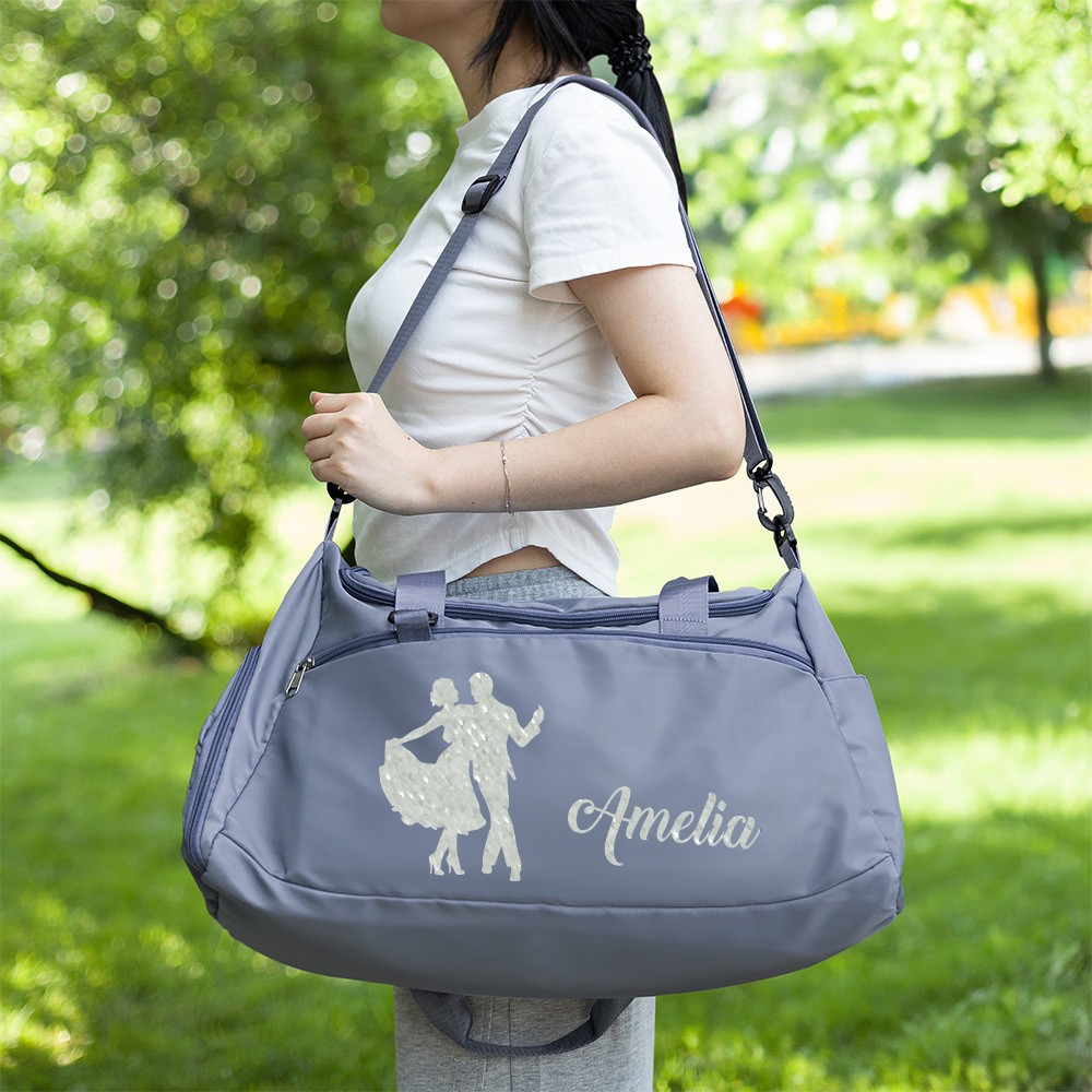 Multi-Pocket Zippered Tote Bag