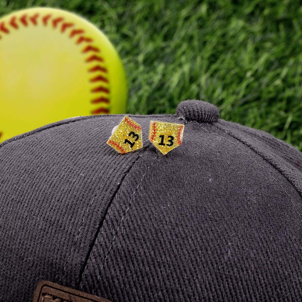 cheer mom earrings