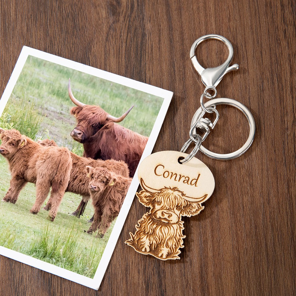 Wooden Keychain