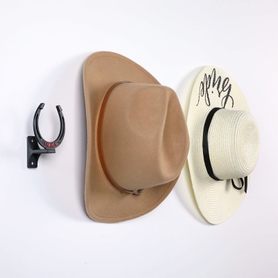 cowboy hat rack for wall