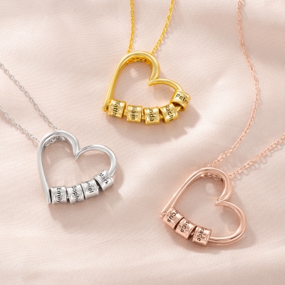 Family Necklace with Kids Names