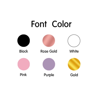 font color