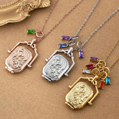 Locket Necklace with Photos