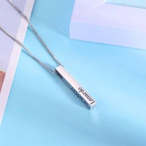 bar necklace