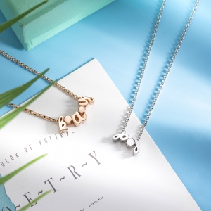 Personalized Letter Charm Necklace