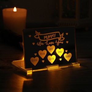 Personalized Candle Holder with Candle Snuffer