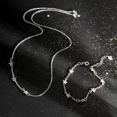 Personalized Star Bracelet & Necklace
