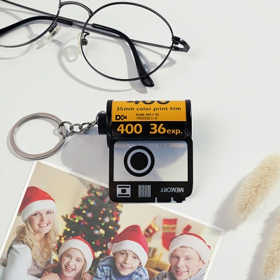 Custom 20 Photos Keychain Romantic Gifts for Lovers & Friends