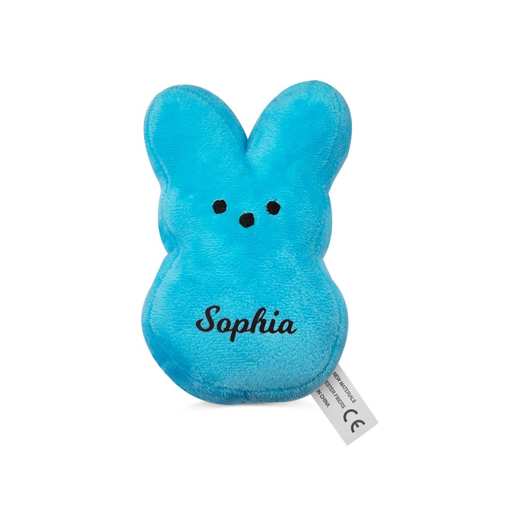 Personalized Name Easter Peeps Bunny Doll