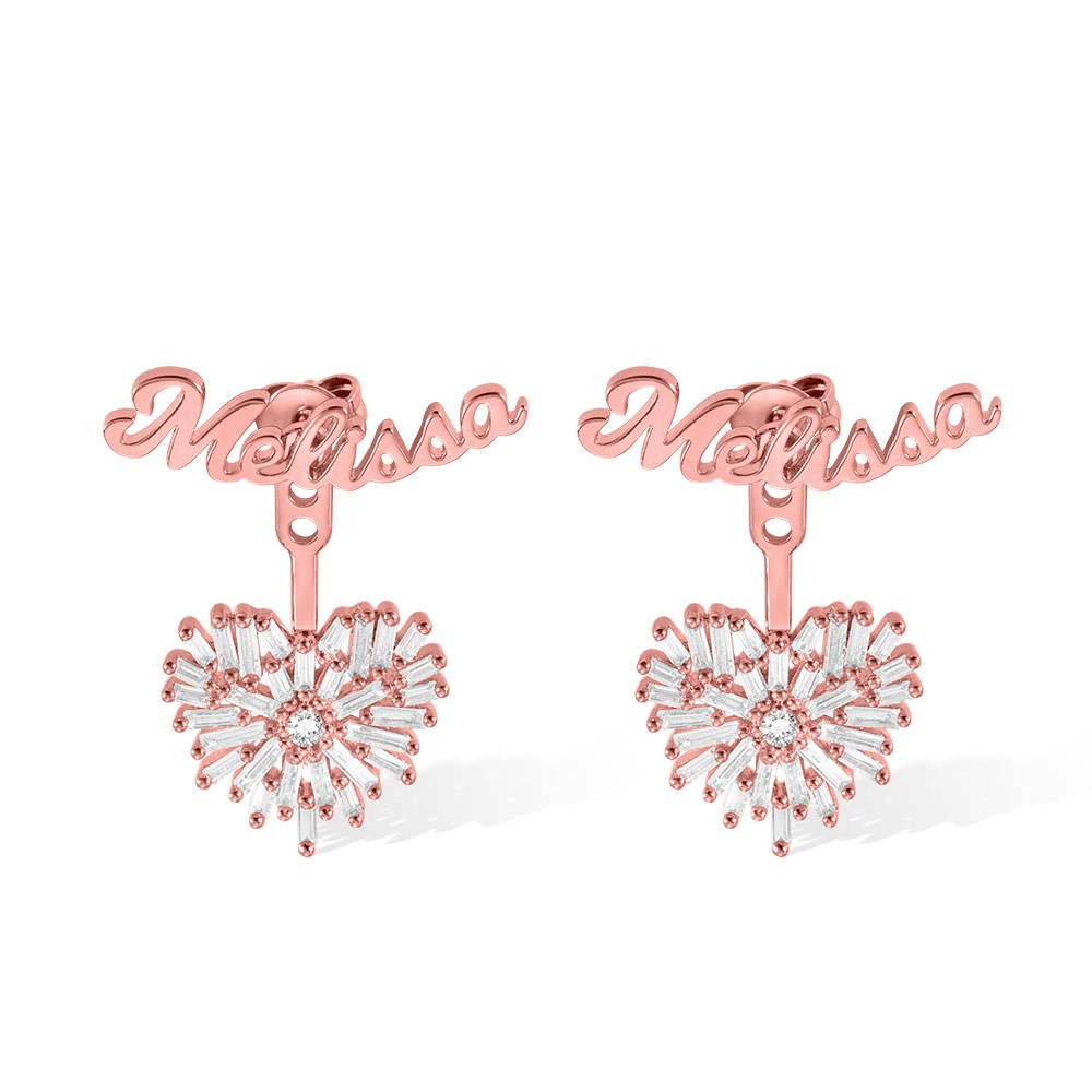 name earrings gift