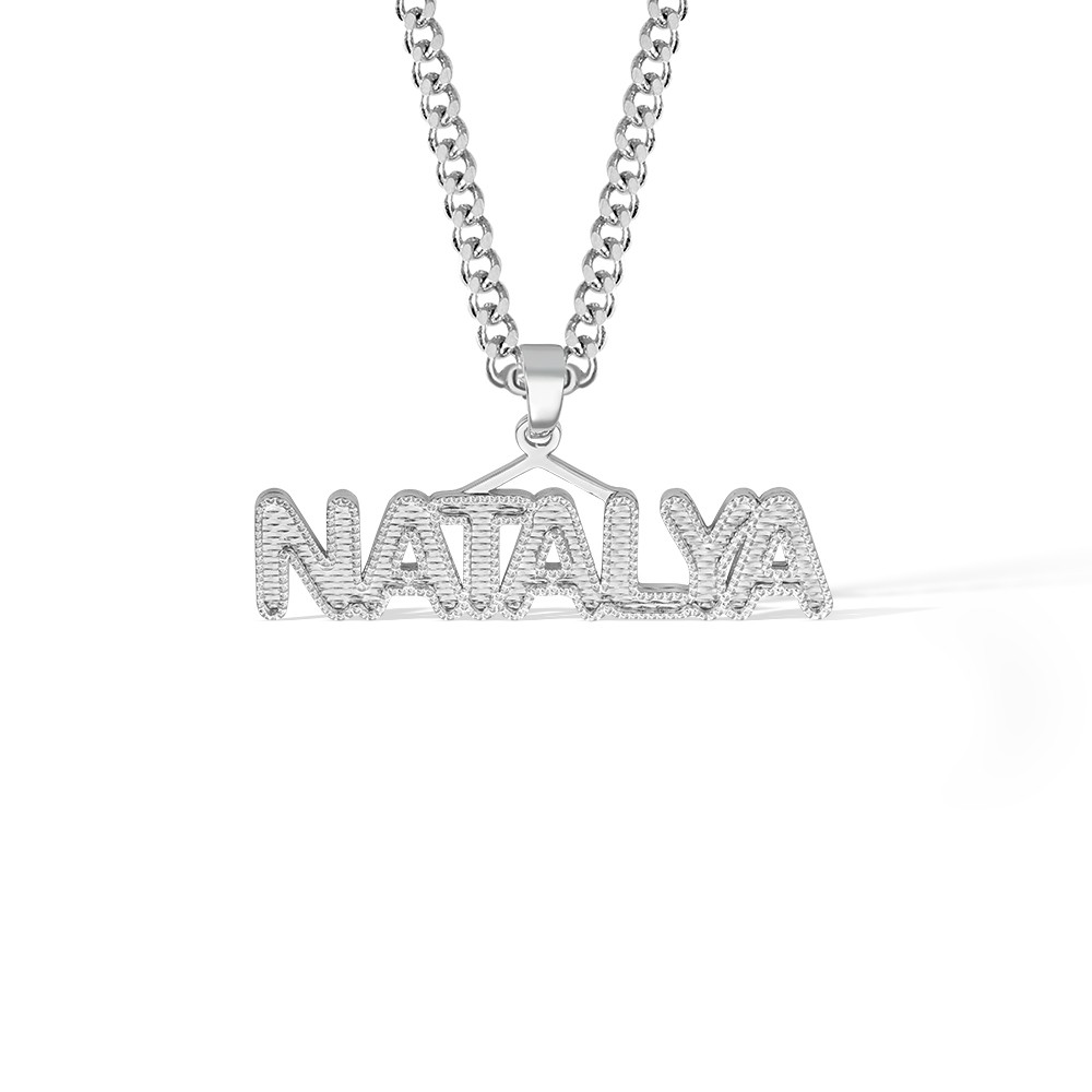 hiphoop name necklace
