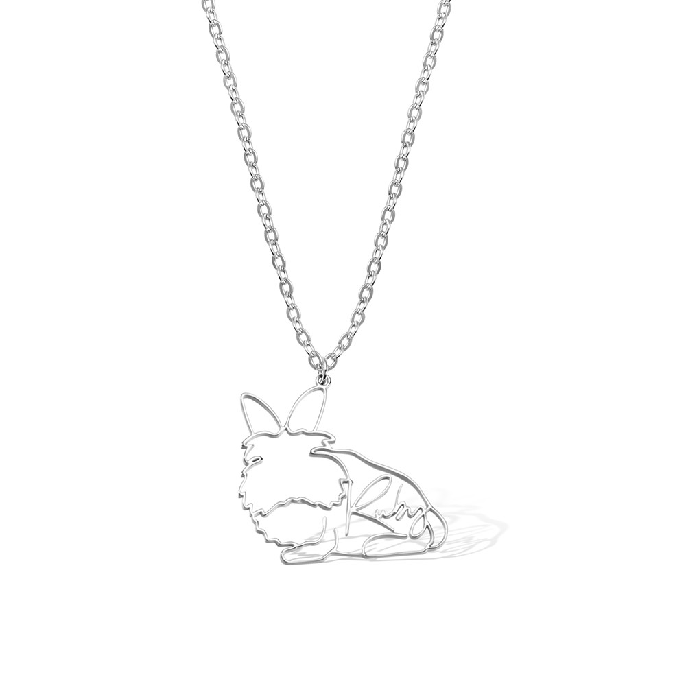 Rare Animal Line Necklace