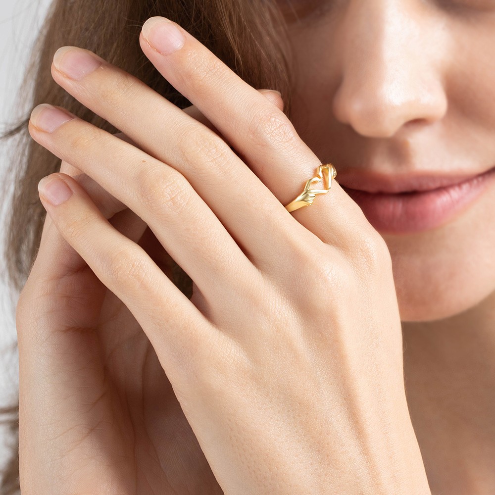 bague d'amant personnalisée