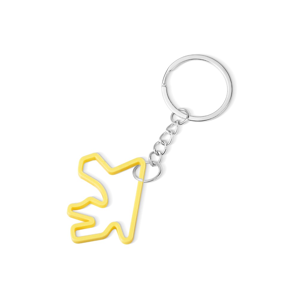 Custom Race Circuit Layout Keychain