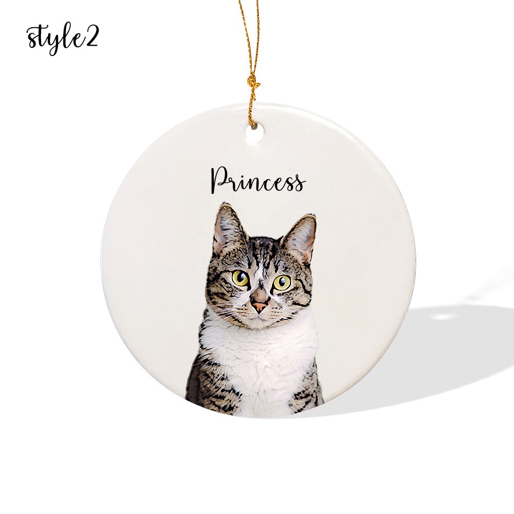 Pet Portrait Ornament
