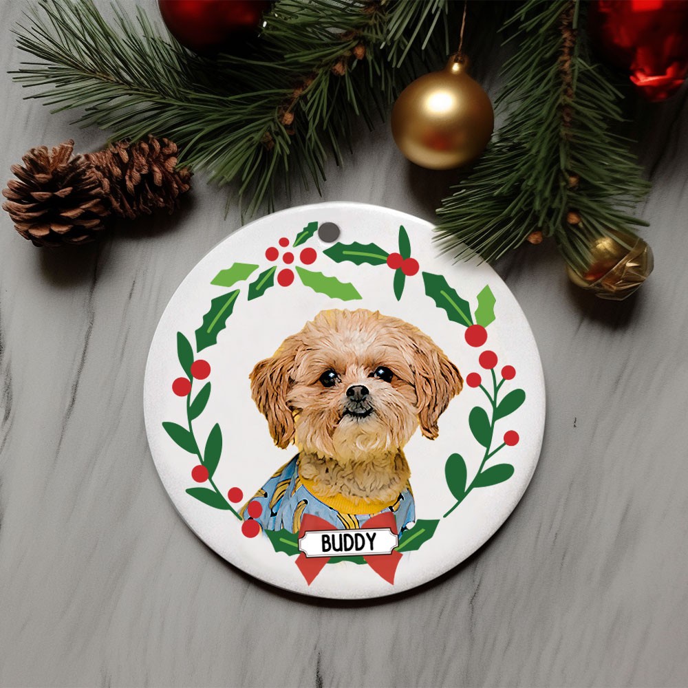 Custom Pet Photo Charm