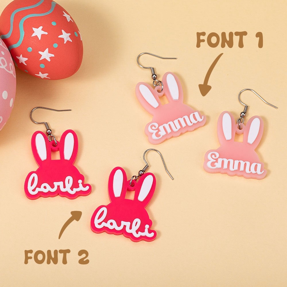 Pink Statement Earrings