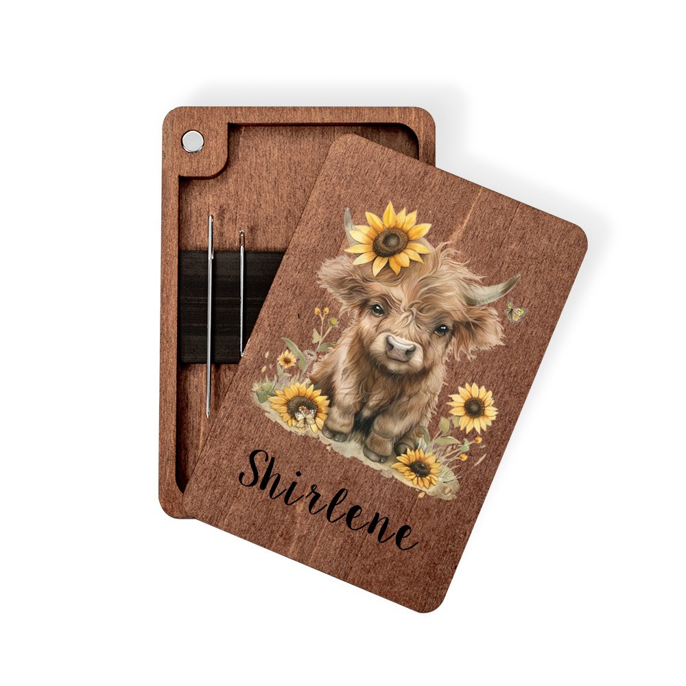 highland cow needlepoint