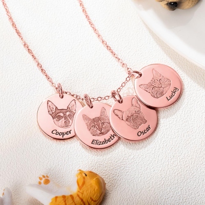 photo pet necklace