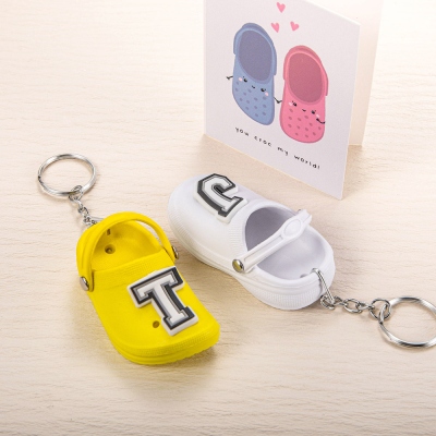 Custom Creative Mini Croc Keychain