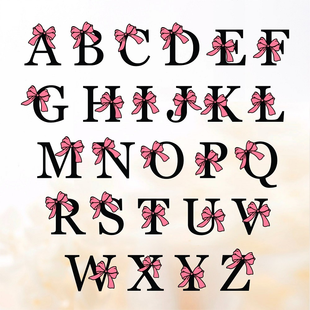 alphabet charm