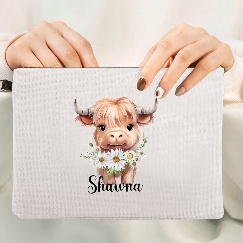 personalized cosmetic bag