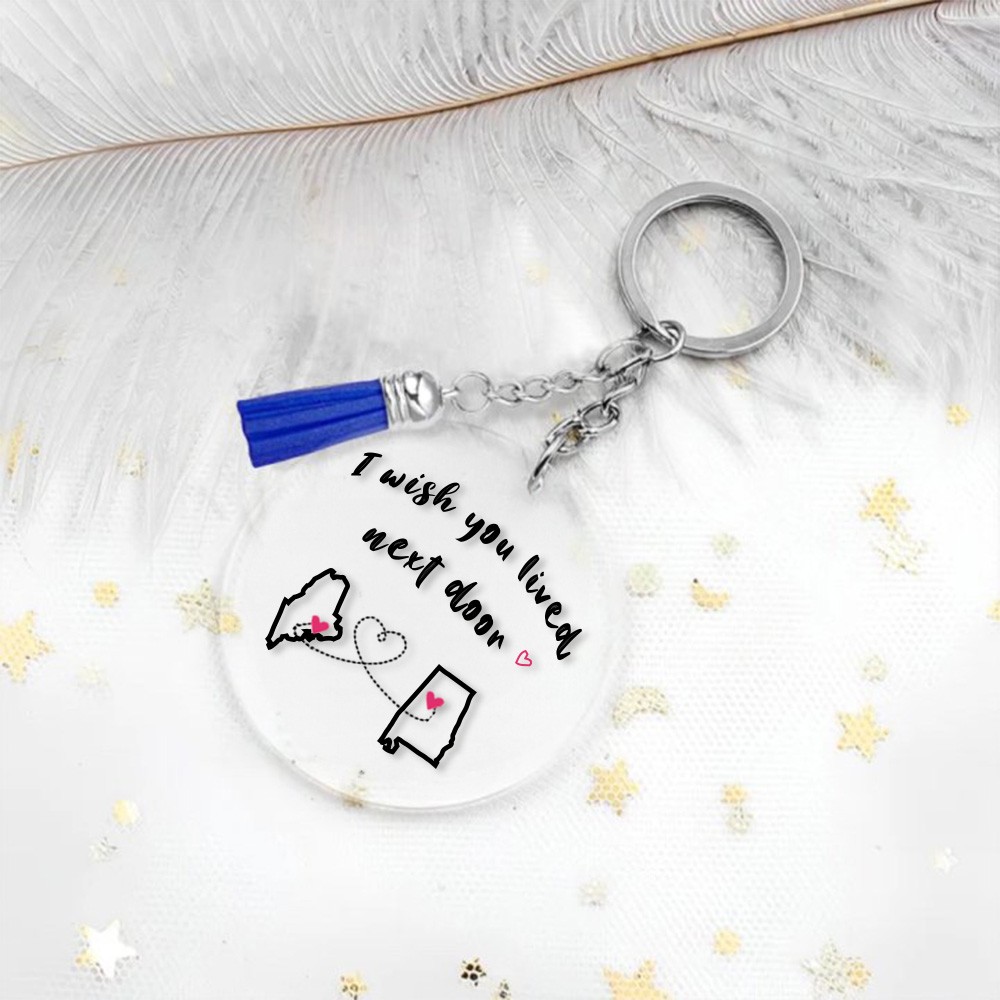 map keychain