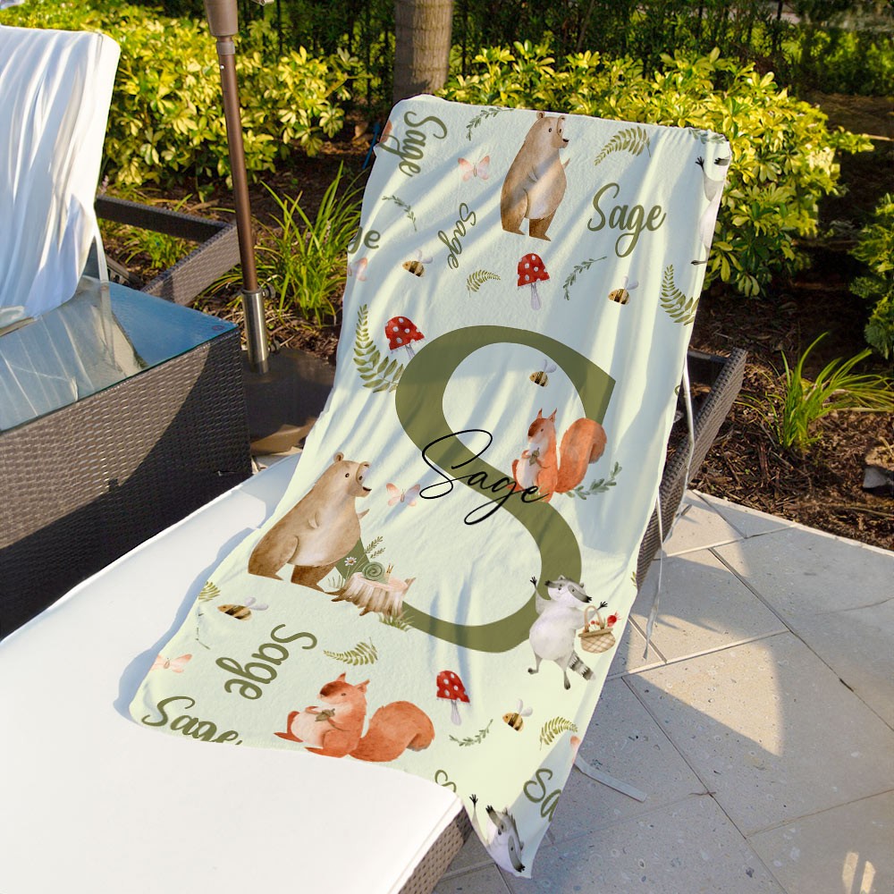 kids beach towel
