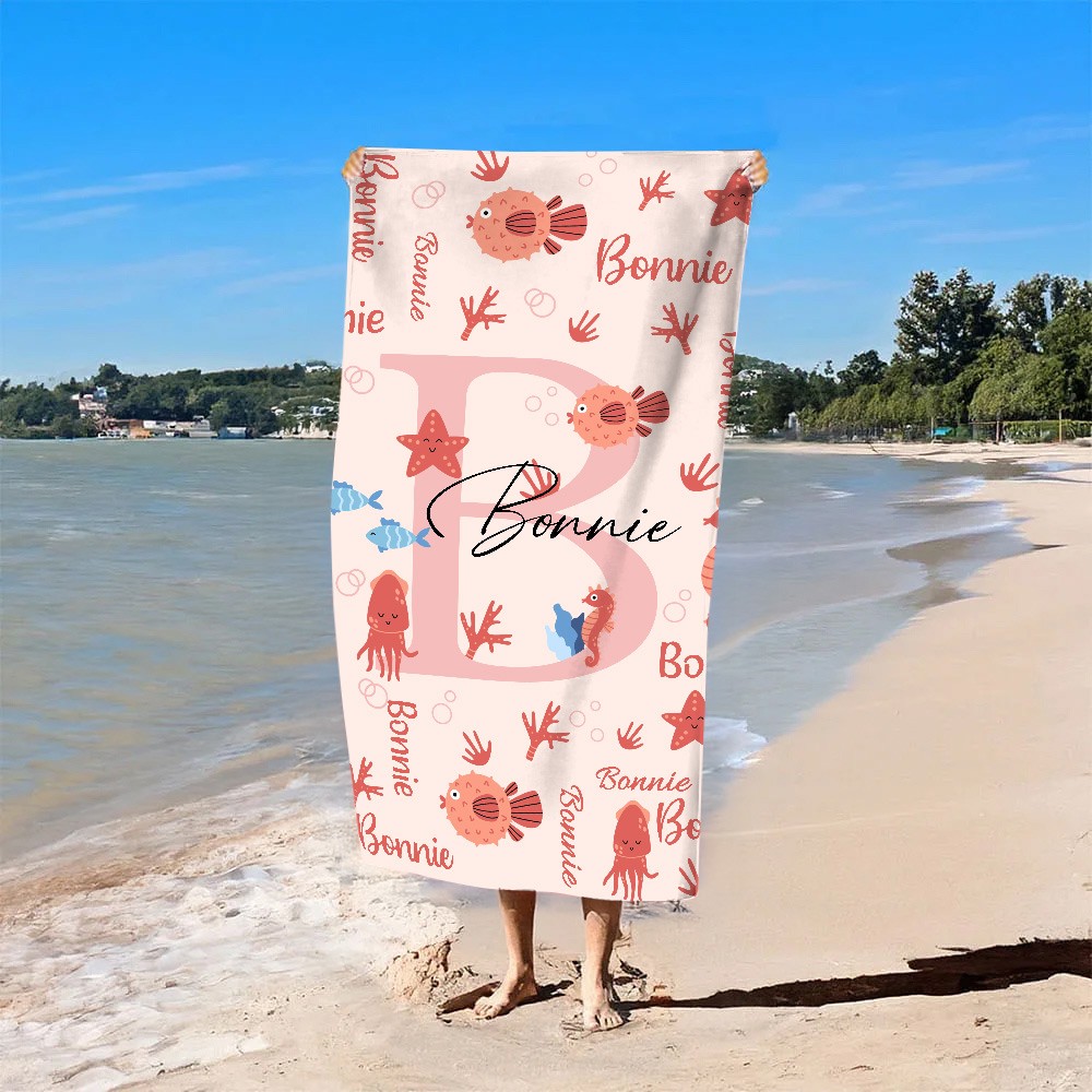 kids beach towel