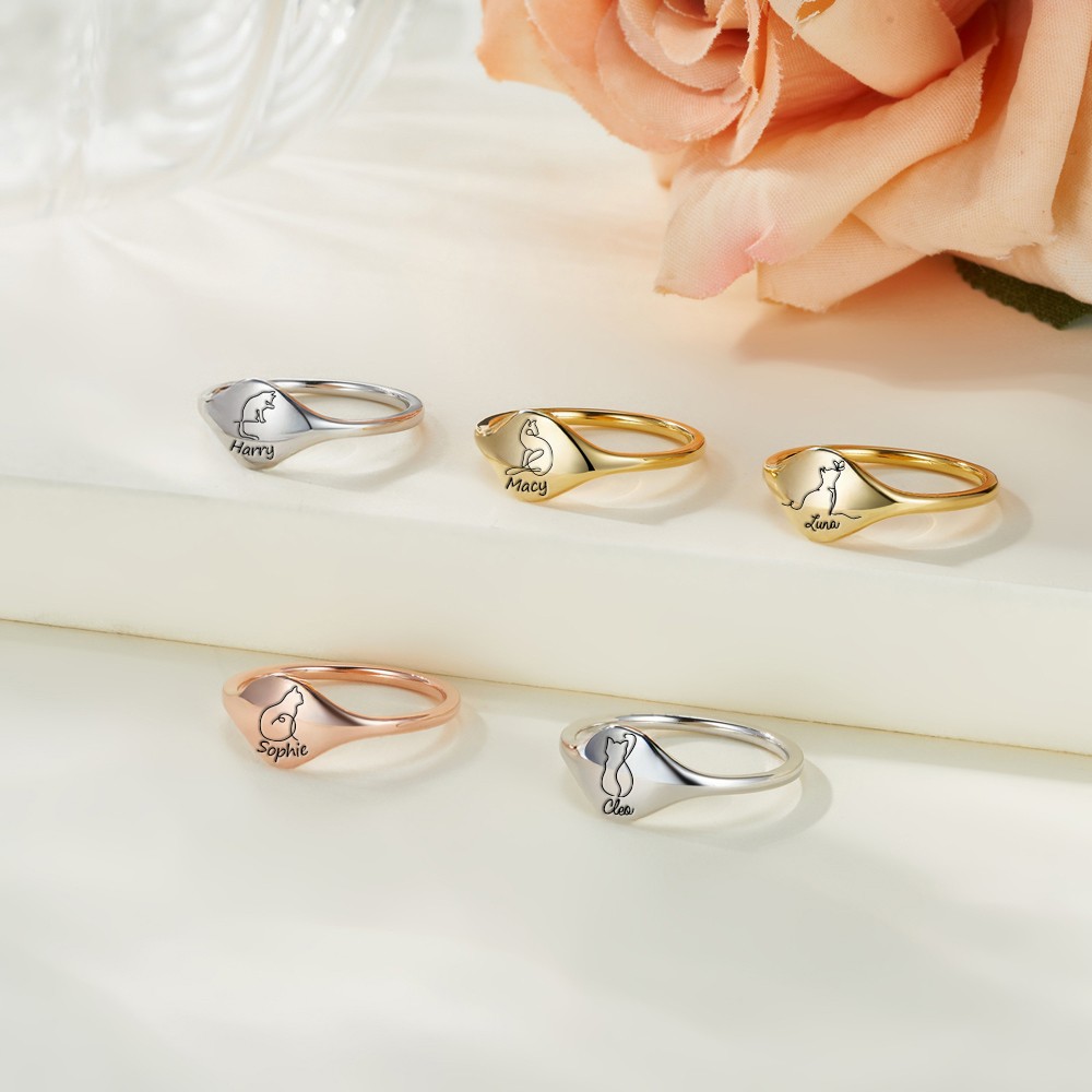 Silhouette ring