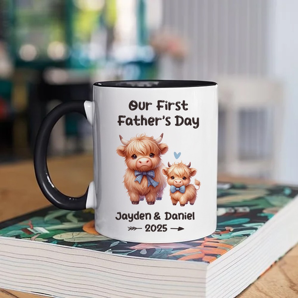 mug with color inside