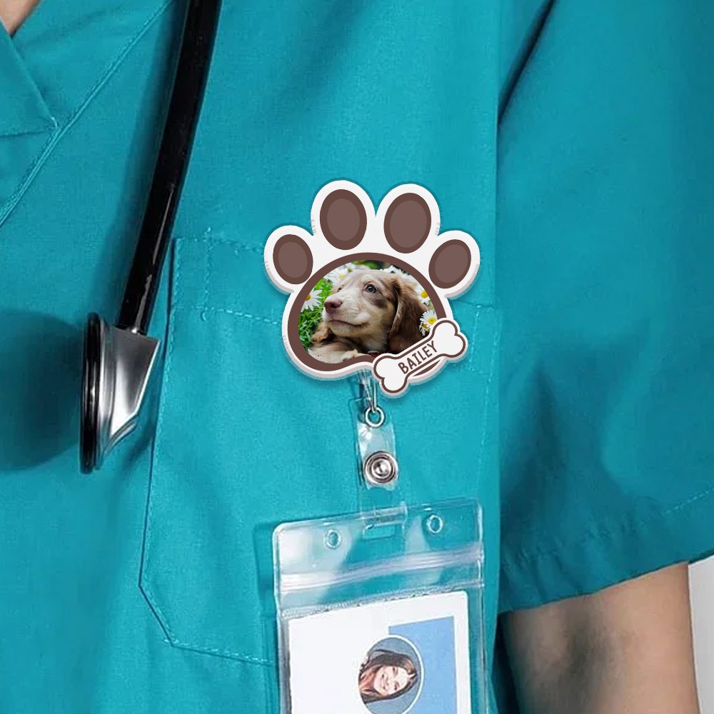 Custom Pet Badge Holder