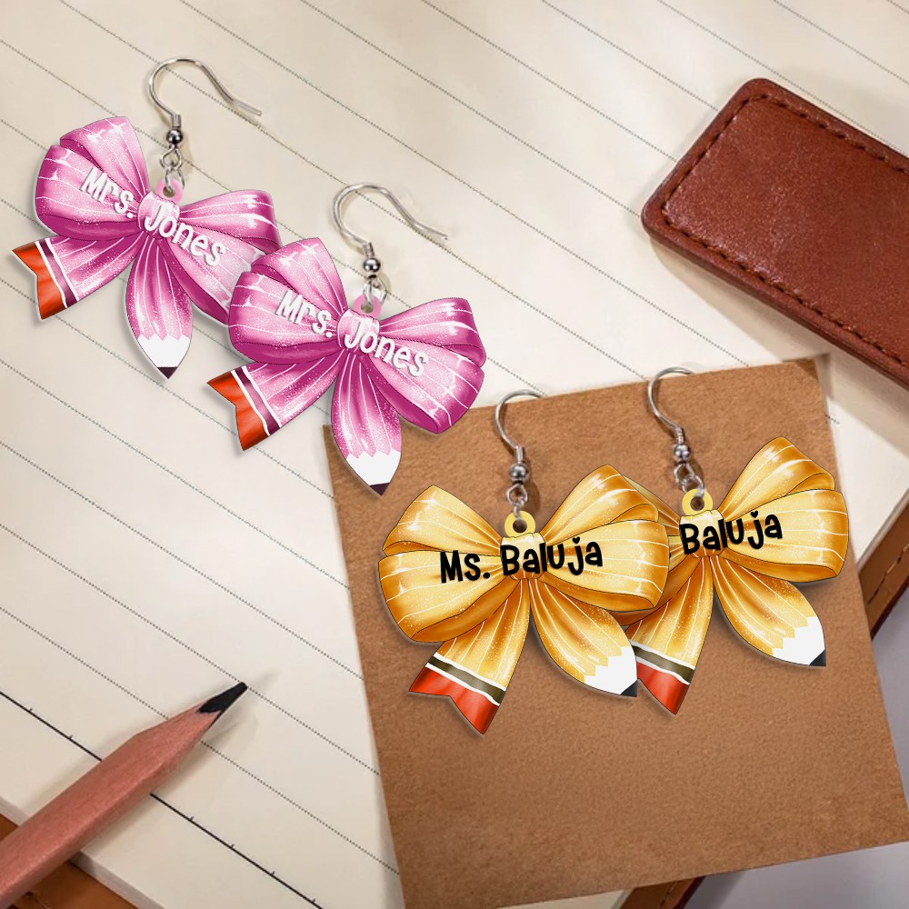 bow earrings