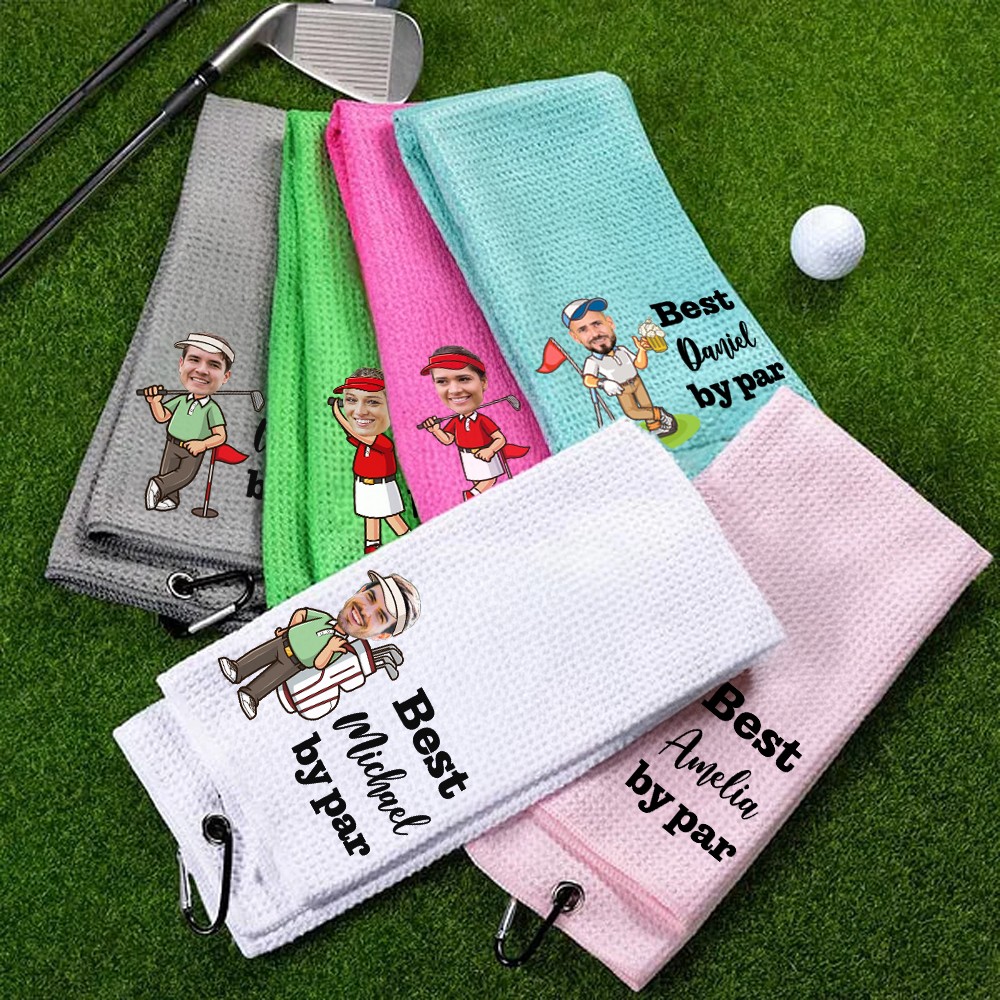 custom golf towel