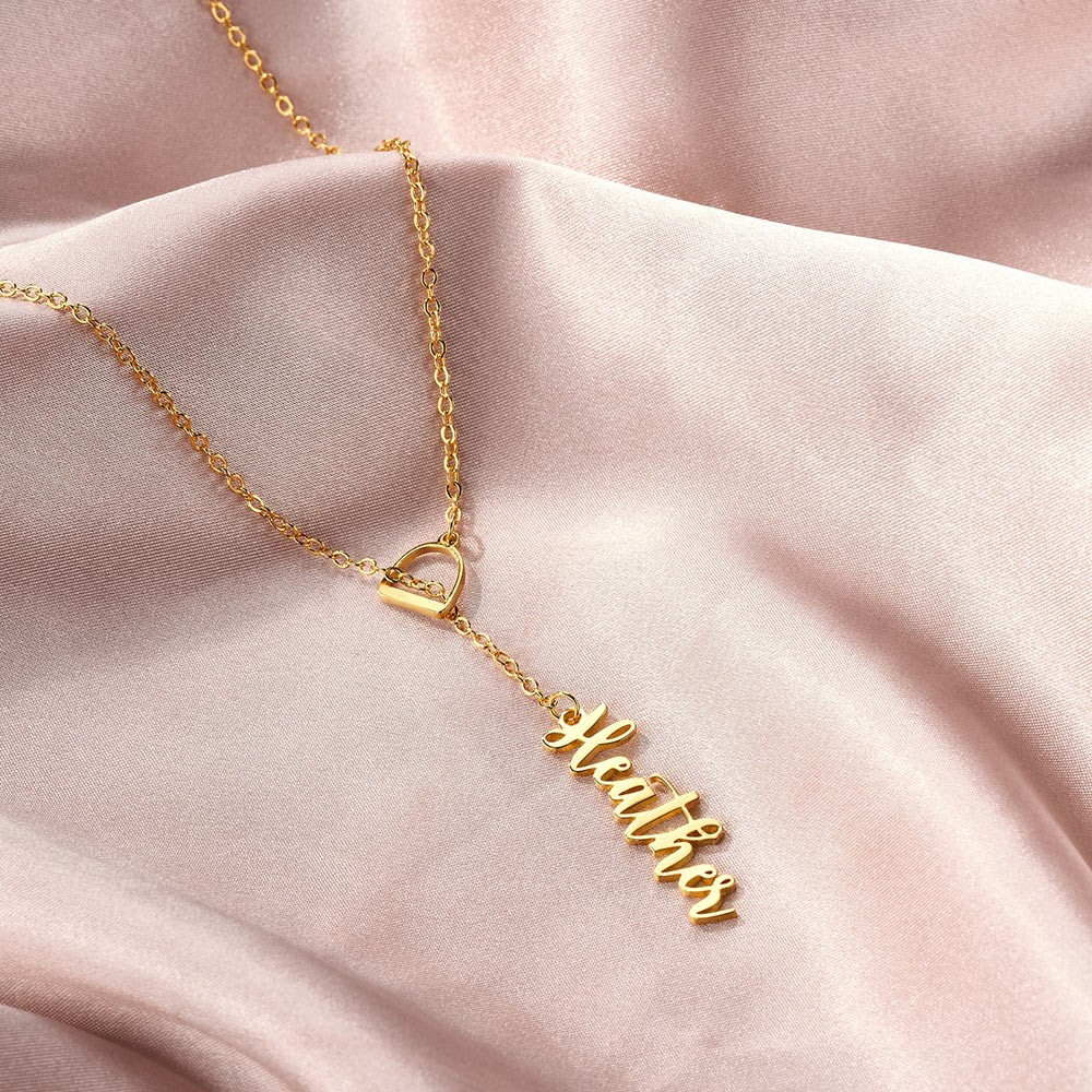 stirrup necklace