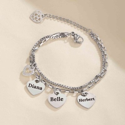 two-layer bracelet
