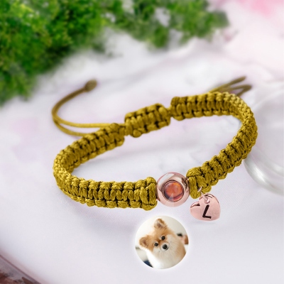 Bracelet à breloques à projection
