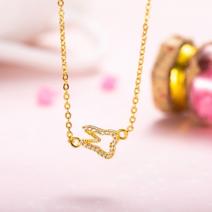 Dainty Sterling Sliver Tooth Necklace