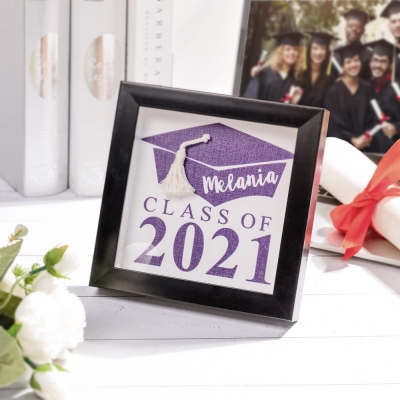 Personalized Class of 2021 Graduation Wooden Sign