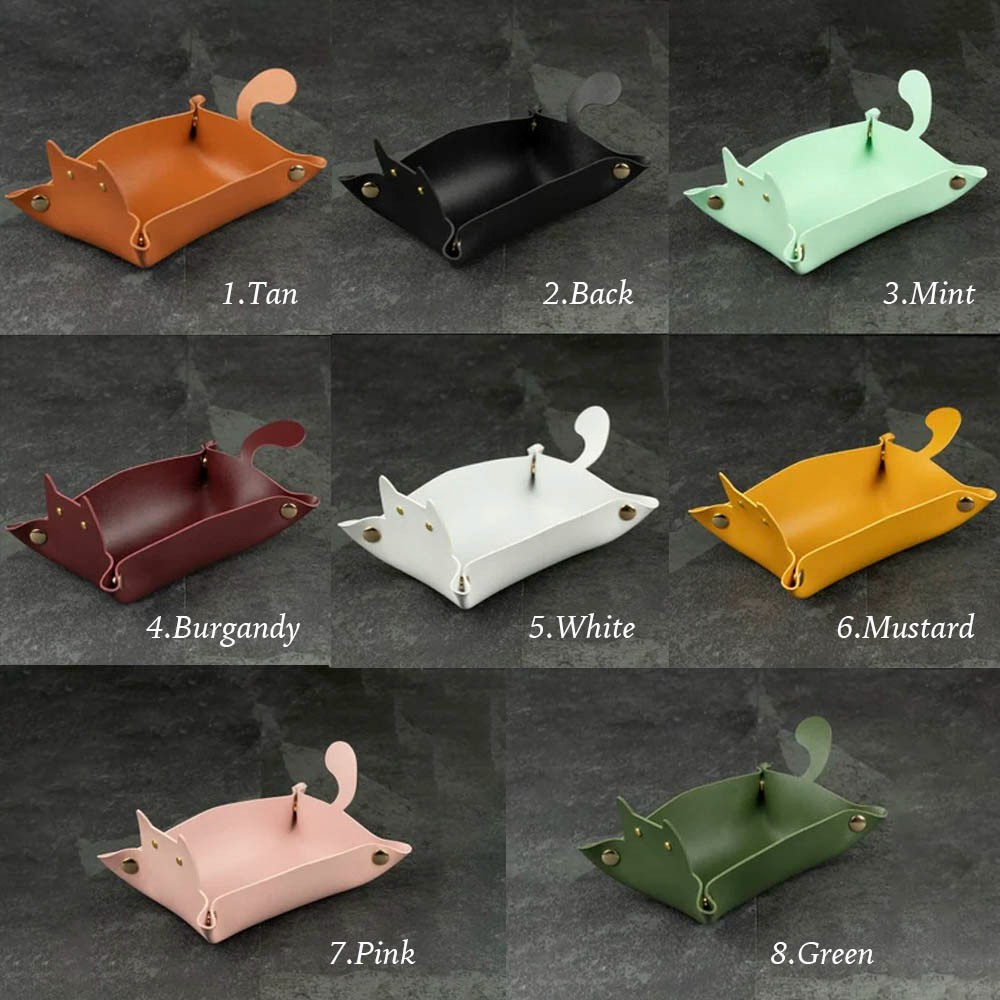 valet de nuit en cuir