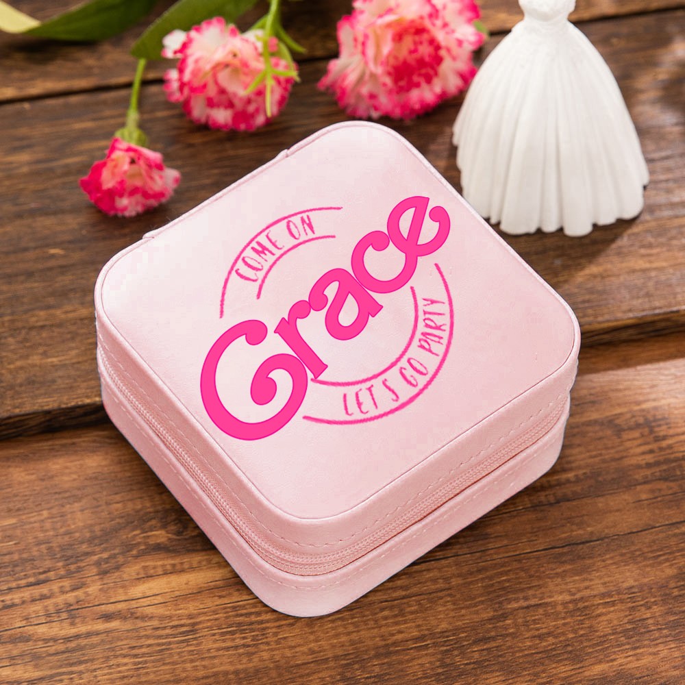 Jewelry Travel Case Organizer Box