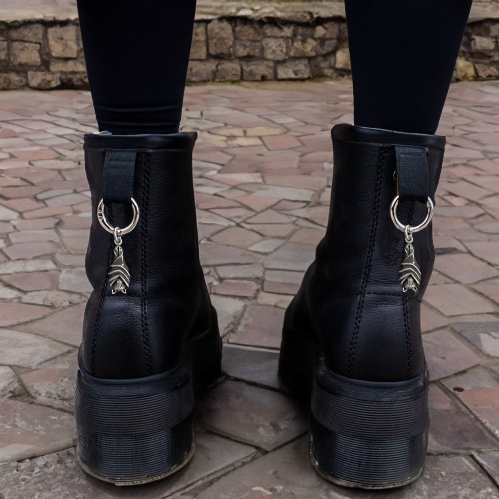 Leather Shoes Hanging Ornaments