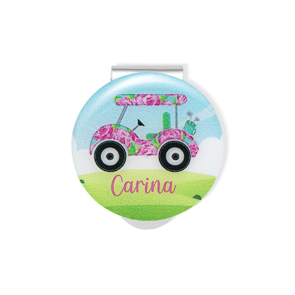 Colorful Golf Ball Cart Cap Clip