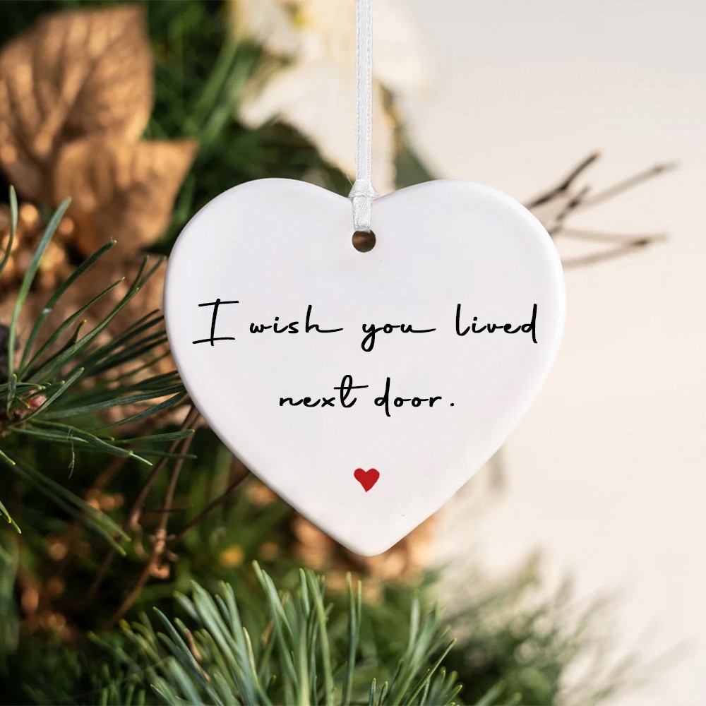 Long Distance Christmas Ornament