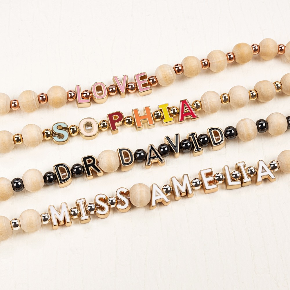 beaded lanyard