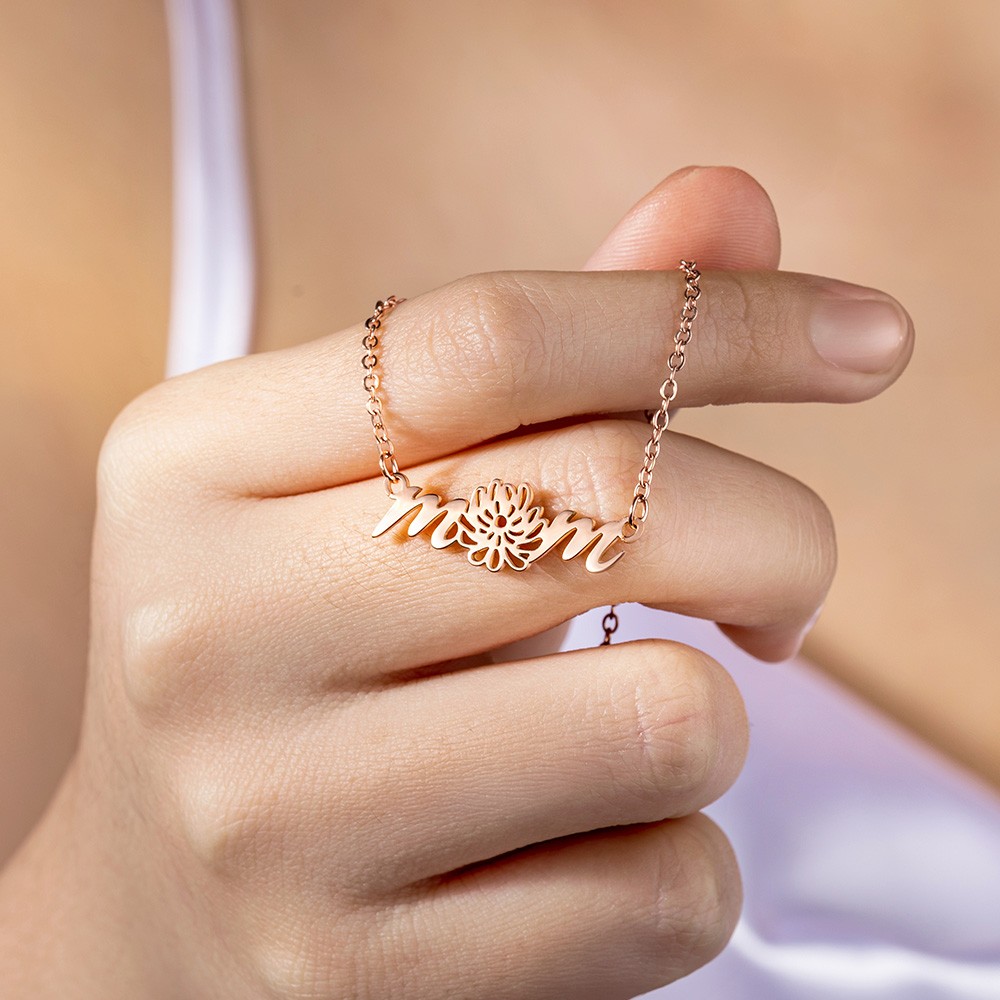 Birth Flower Jewelry
